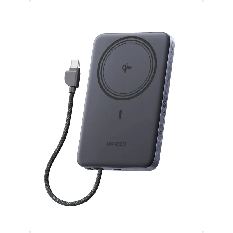 Original UGREEN PB570 75982B 10000mAh 30W magnetic wireless power bank