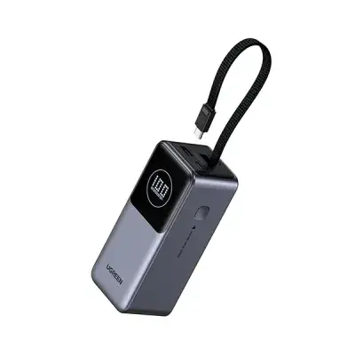 Original UGREEN PB723 130W Power Bank with Built-in Cable