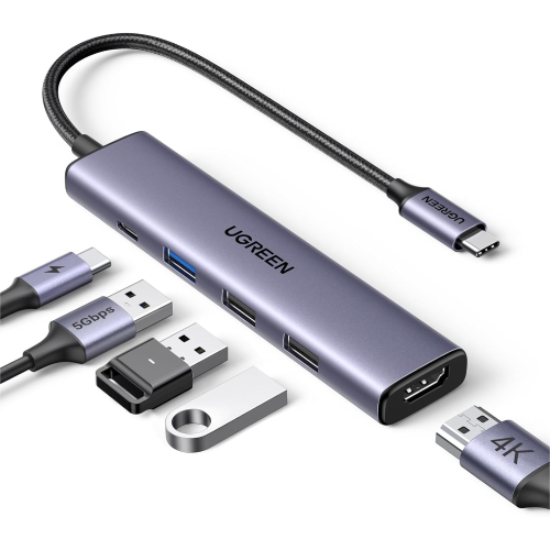 UGREEN CM478 5-in-1 USB-C hub with 4K HDMI and 100W PD