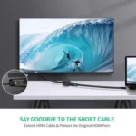 UGREEN HD107 (10141) HDMI Male to Female Cable - 1M - Image 3