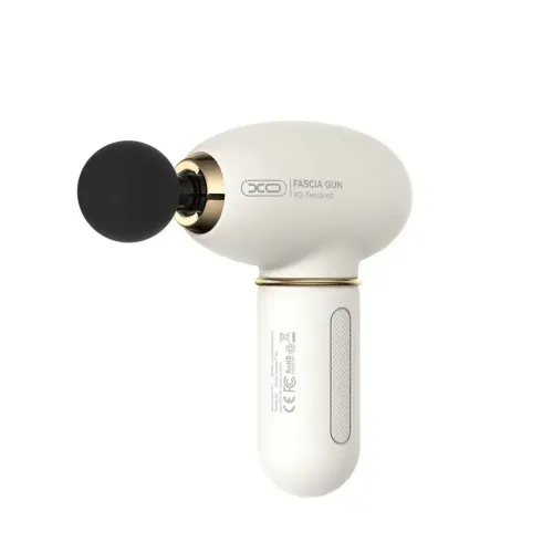 XO FG11 Smart Mini Massage Gun with compact design and rechargeable battery