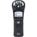 ZOOM H1n professional handheld audio recorder with X/Y stereo microphones