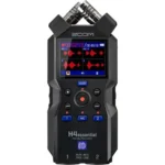 Zoom H4essential original product 4-track portable audio recorder with 32-bit float recording